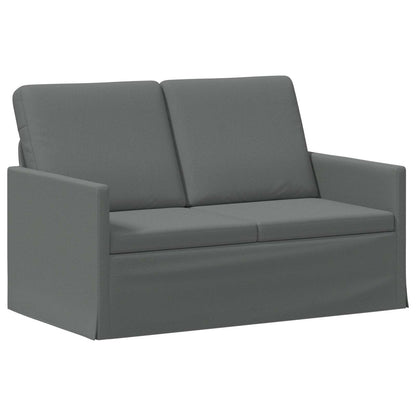 vidaXL Sofa Set 2 pcs Dark Grey Fabric 4