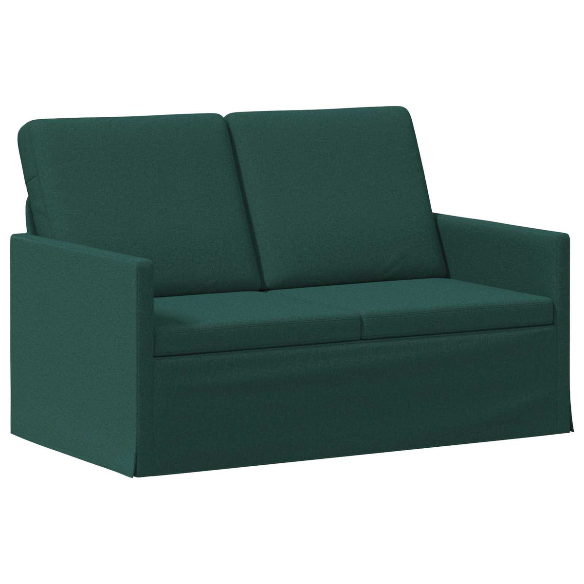 vidaXL Sofa Set 2 pcs Dark Green Fabric 4