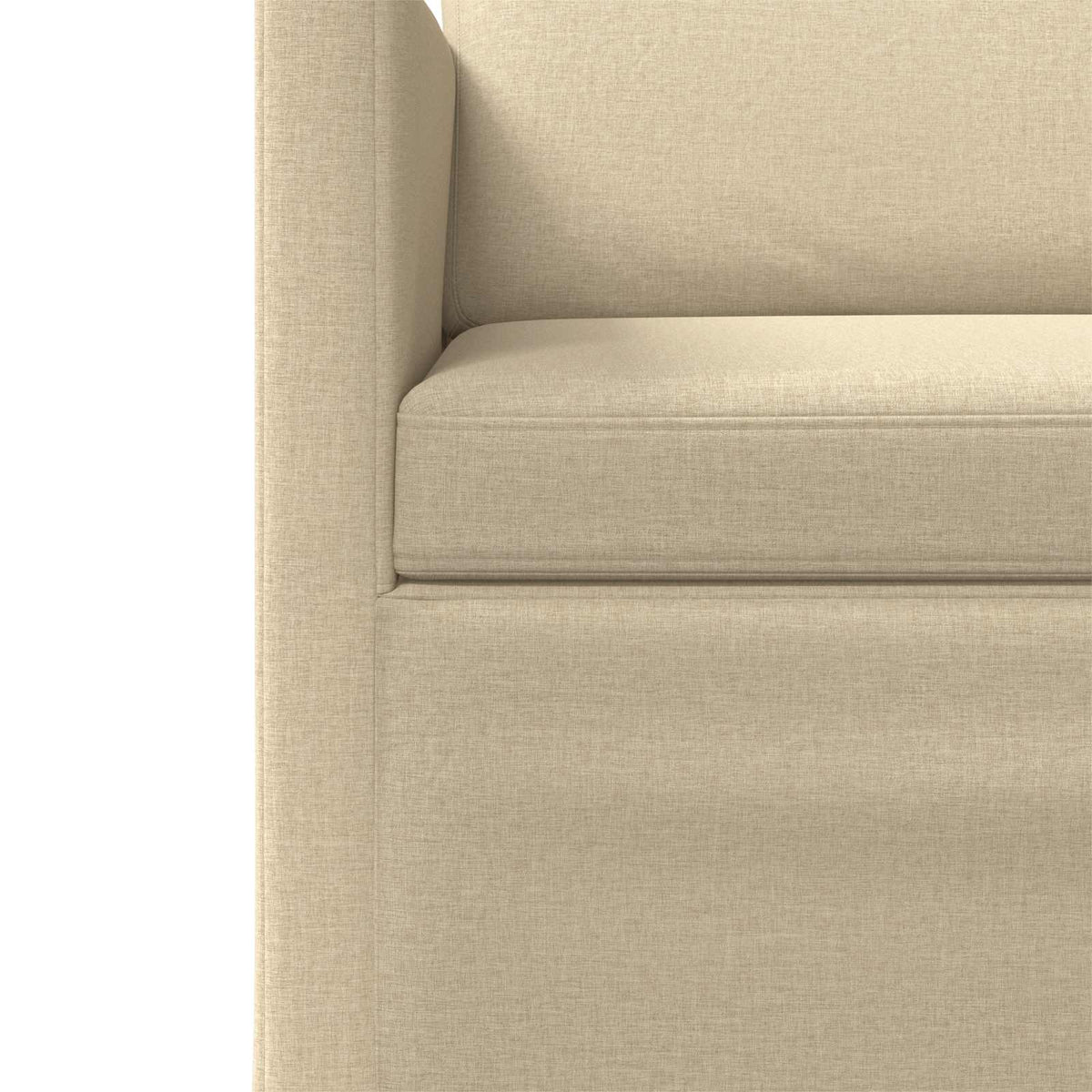 vidaXL Sofa Set 2 pcs Cream Fabric 5