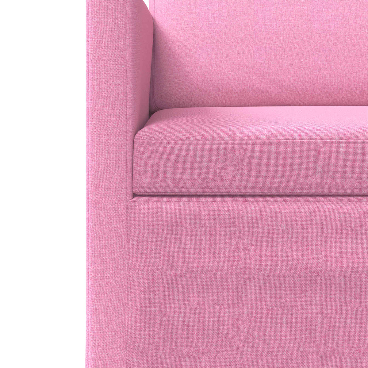 vidaXL Sofa Set 2 pcs Pink Fabric 5