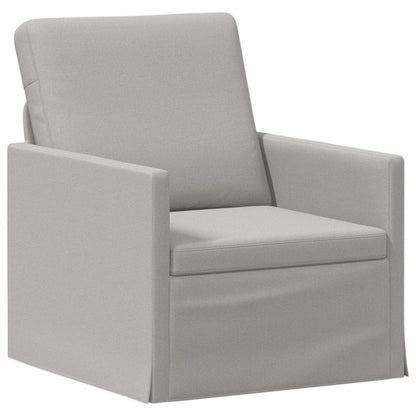 vidaXL Sofa Set 2 pcs Cloud Grey Fabric 3