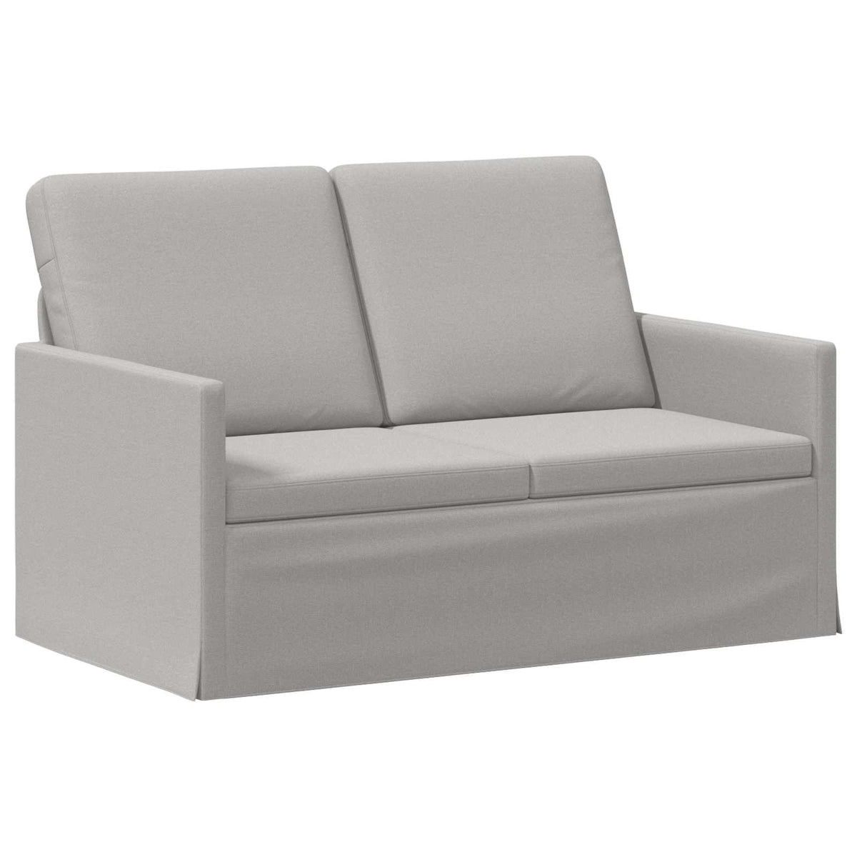 vidaXL Sofa Set 2 pcs Cloud Grey Fabric 4