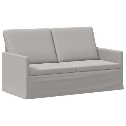vidaXL Sofa Set 2 pcs Cloud Grey Fabric 4