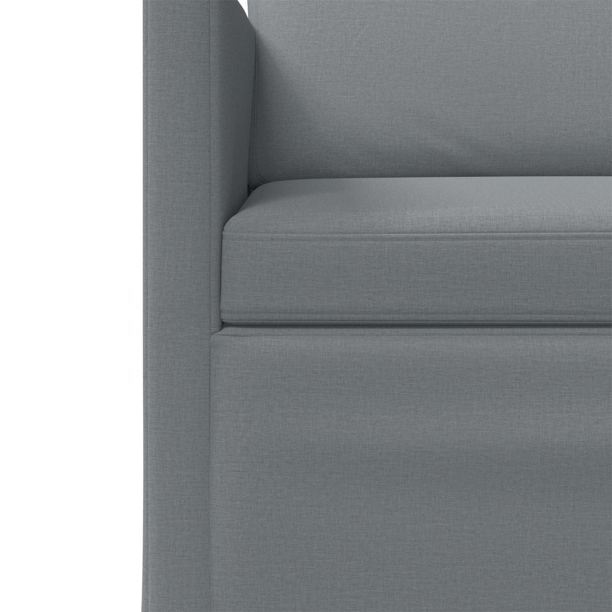 vidaXL Sofa Set 2 pcs Light Grey Fabric 5