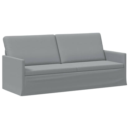 vidaXL Sofa Set 2 pcs Light Grey Fabric 4