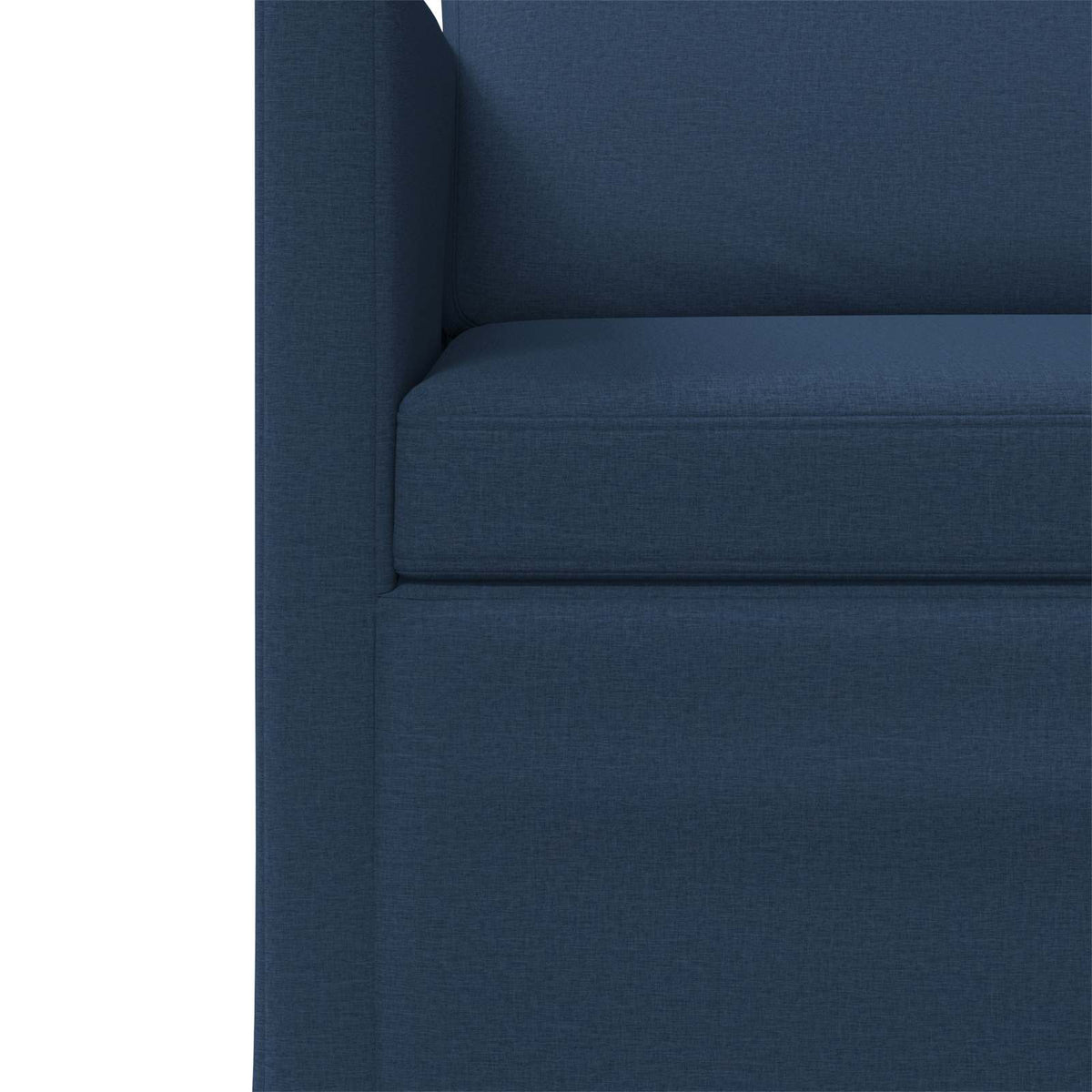 vidaXL Sofa Set 2 pcs Blue Fabric 5
