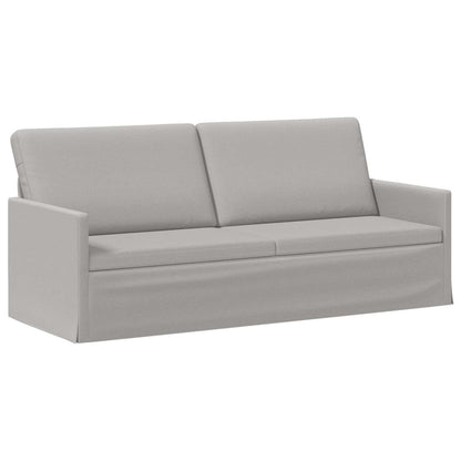 vidaXL Sofa Set 2 pcs Cloud Grey Fabric 4
