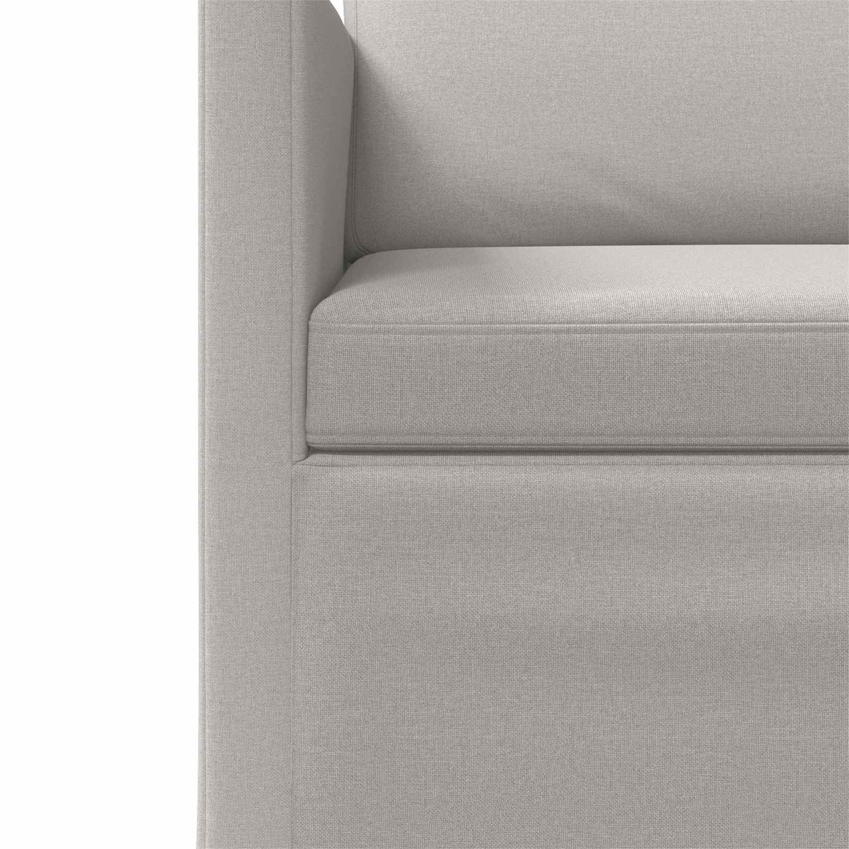 vidaXL Sofa Set 2 pcs Cloud Grey Fabric 5