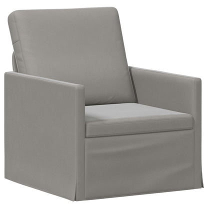vidaXL Sofa Set 2 pcs Light Grey Velvet 3