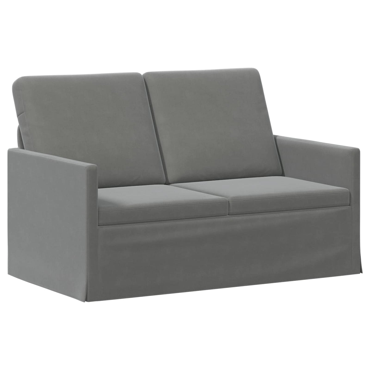 vidaXL Sofa Set 2 pcs Dark Grey Velvet 4