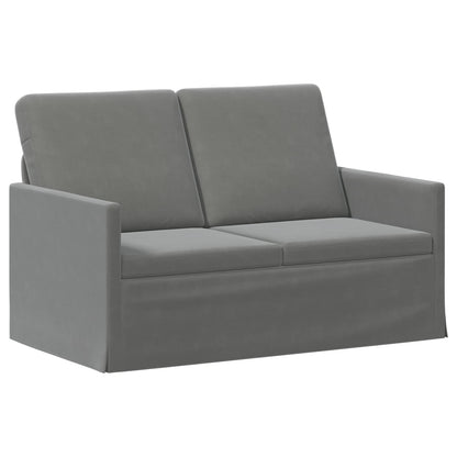 vidaXL Sofa Set 2 pcs Dark Grey Velvet 4