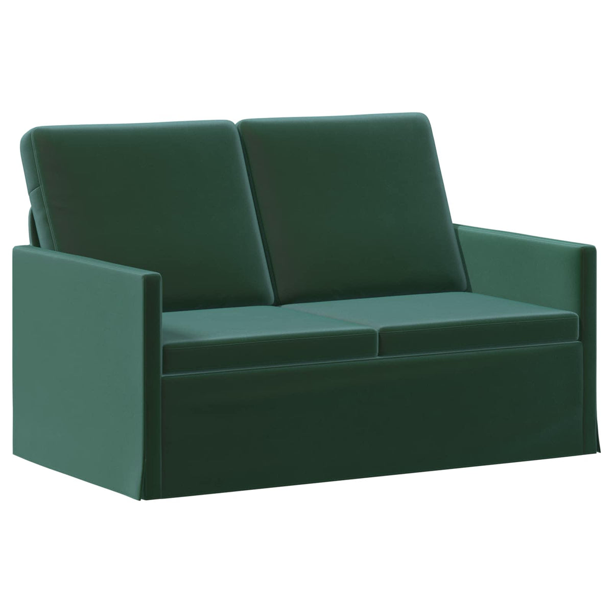 vidaXL Sofa Set 2 pcs Dark Green Velvet 4