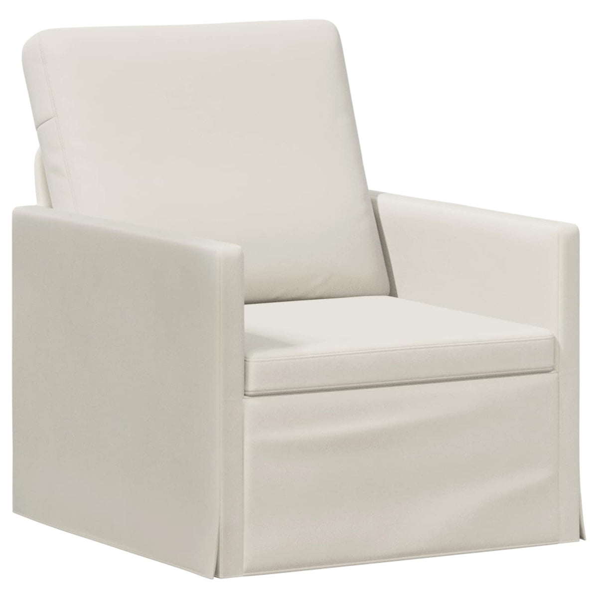 vidaXL Sofa Set 2 pcs Cream Velvet 3