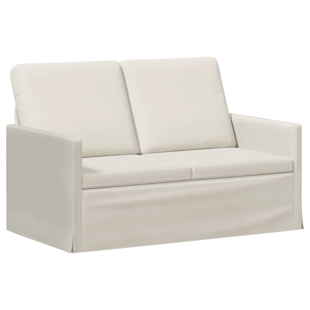 vidaXL Sofa Set 2 pcs Cream Velvet 4