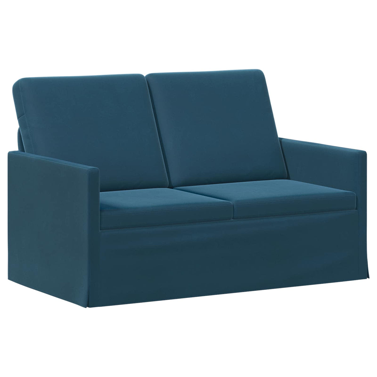 vidaXL Sofa Set 2 pcs Blue Velvet 4
