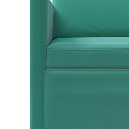 vidaXL Sofa Set 2 pcs Turquoise Velvet 5