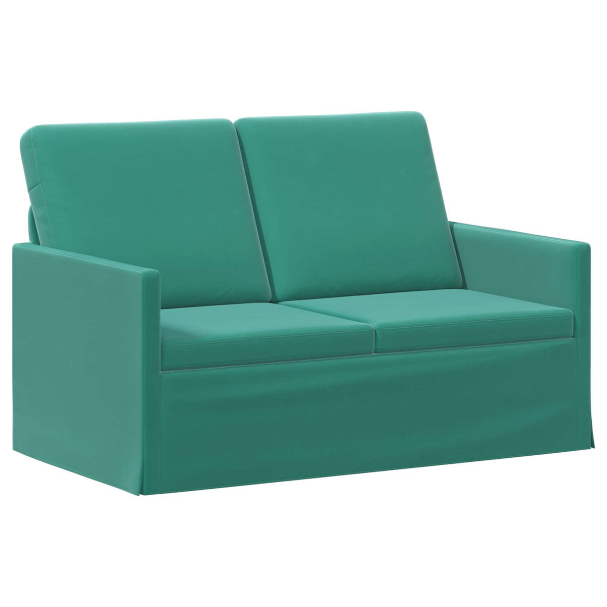 vidaXL Sofa Set 2 pcs Turquoise Velvet 4