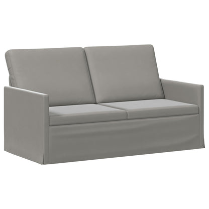 vidaXL Sofa Set 2 pcs Light Grey Velvet 4