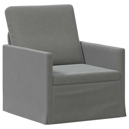 vidaXL Sofa Set 2 pcs Dark Grey Velvet 3