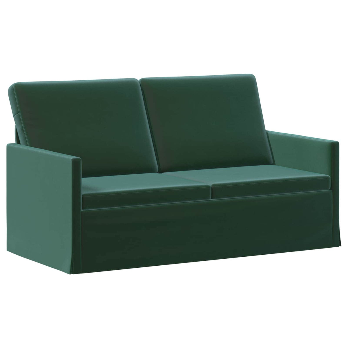vidaXL Sofa Set 2 pcs Dark Green Velvet 4