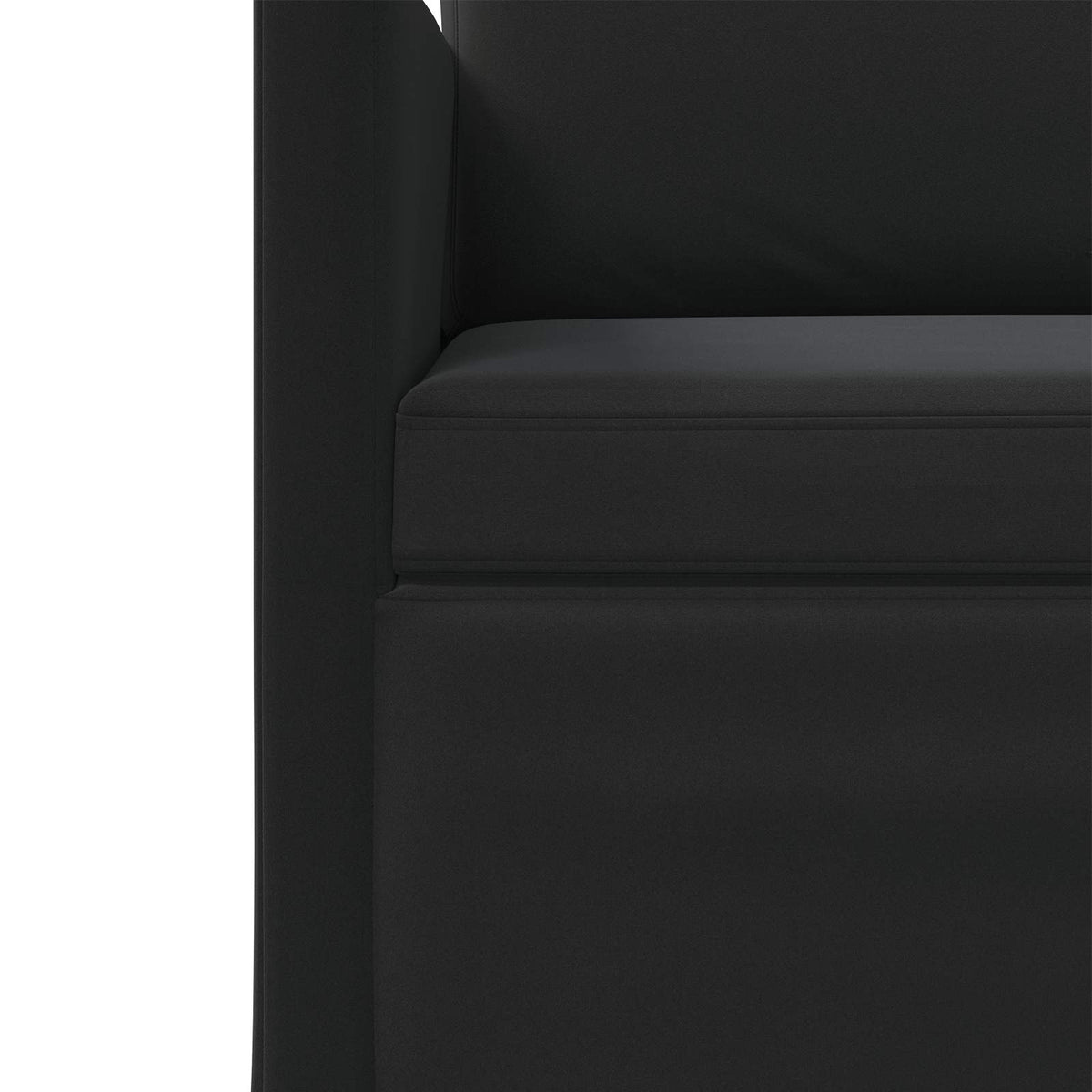 vidaXL Sofa Set 2 pcs Black Velvet 5
