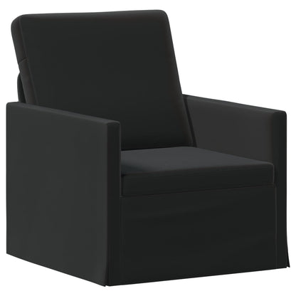 vidaXL Sofa Set 2 pcs Black Velvet 3