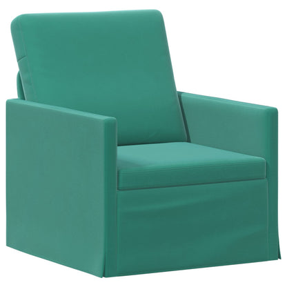 vidaXL Sofa Set 2 pcs Turquoise Velvet 3