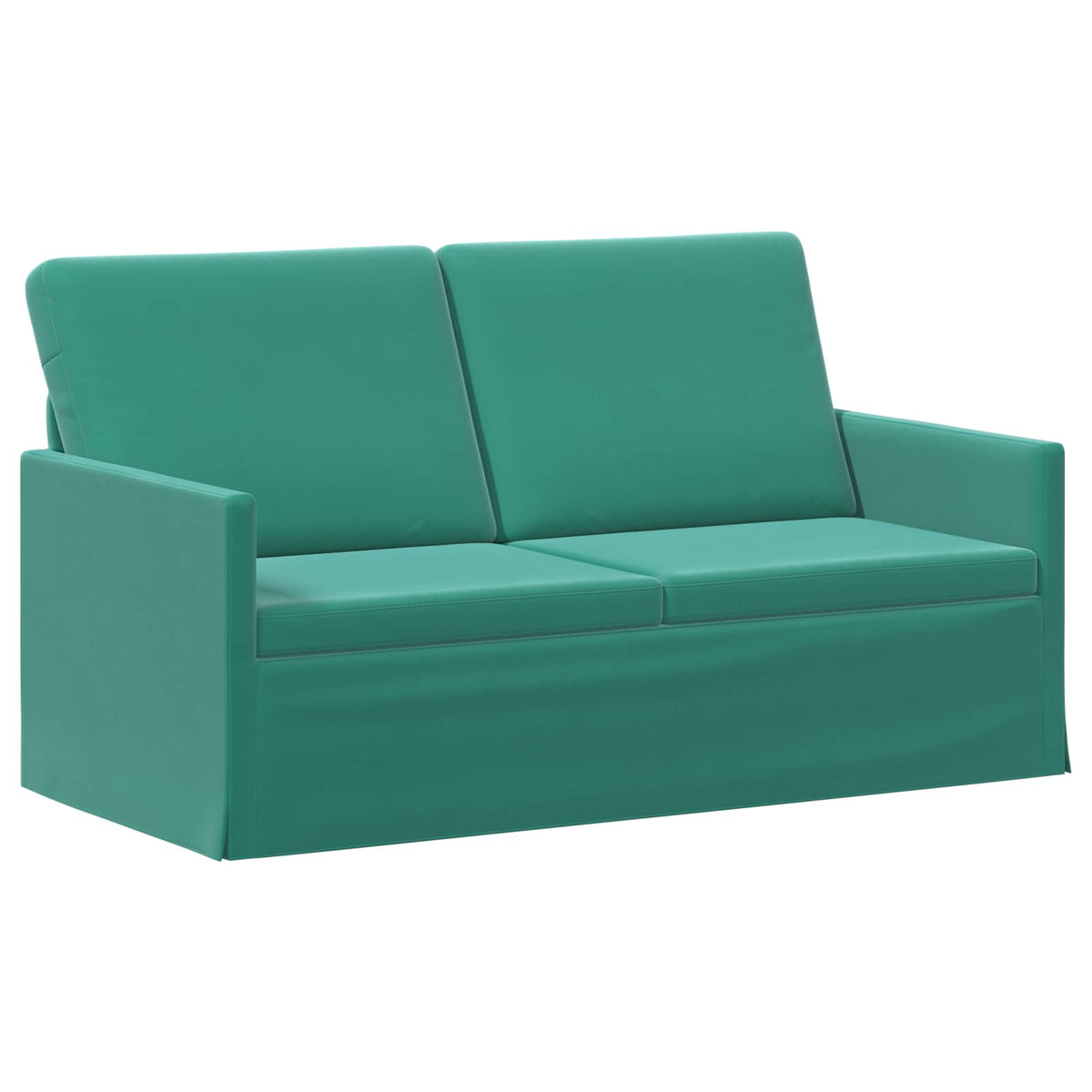vidaXL Sofa Set 2 pcs Turquoise Velvet 4