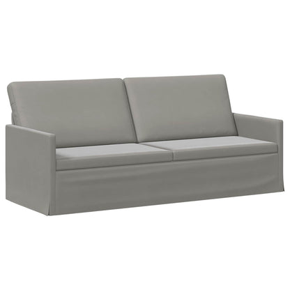 vidaXL Sofa Set 2 pcs Light Grey Velvet 4