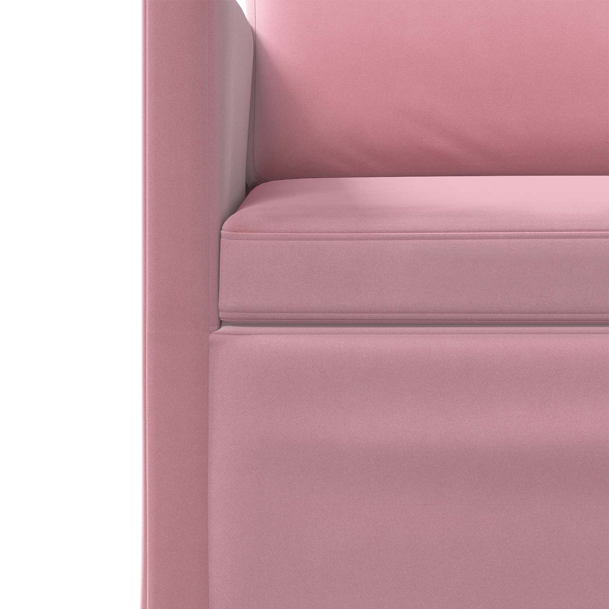 vidaXL Sofa Set 2 pcs Pink Velvet 5