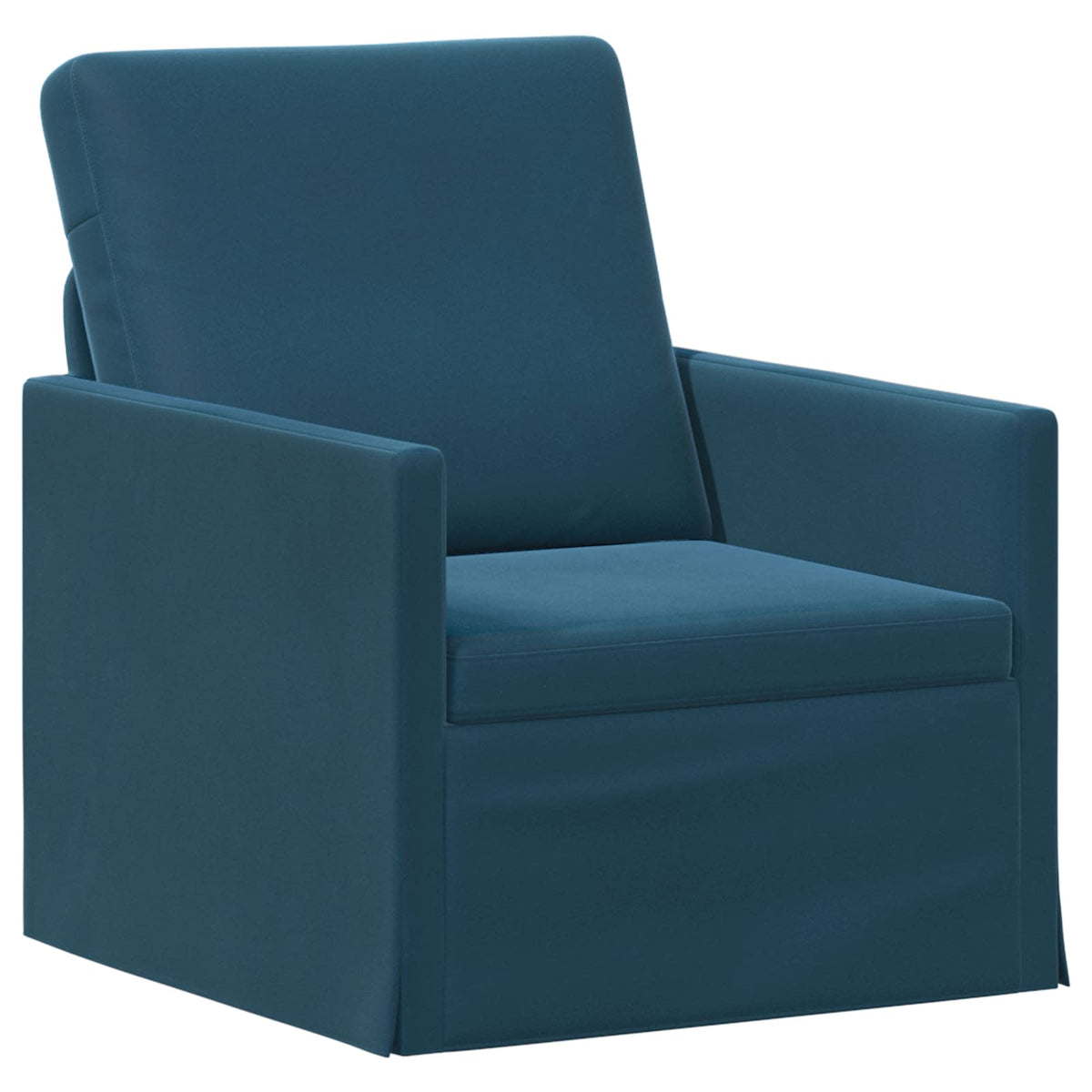 vidaXL Sofa Set 2 pcs Blue Velvet 3
