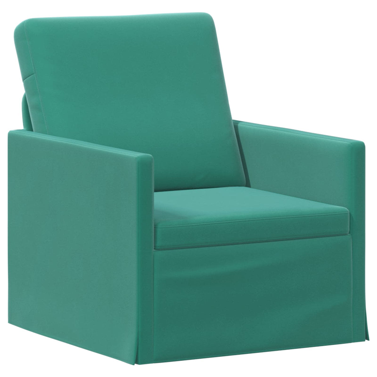 vidaXL Sofa Set 2 pcs Turquoise Velvet 3