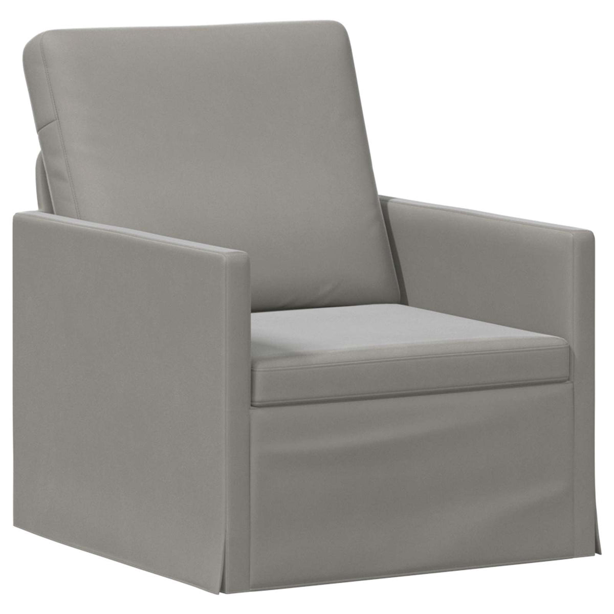 vidaXL Sofa Set 2 pcs Light Grey Velvet 3