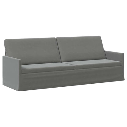 vidaXL Sofa Set 2 pcs Dark Grey Velvet 4