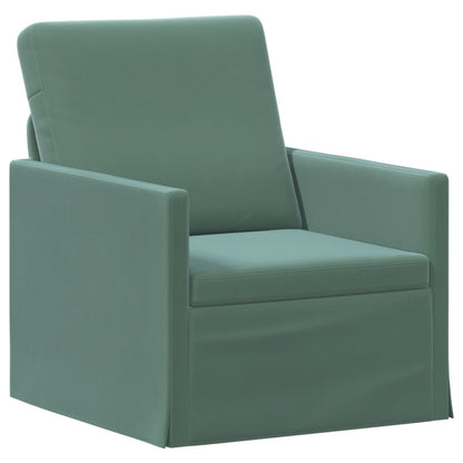vidaXL Sofa Set 2 pcs Sea Green Velvet 3