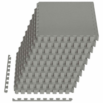 vidaXL Pool Ground Mat 50 pcs Grey 18 m² EVA Foam 2