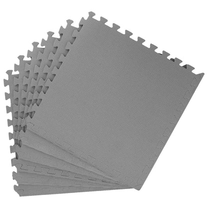 vidaXL Pool Ground Mat 50 pcs Grey 18 m² EVA Foam 3