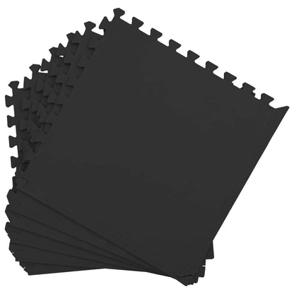 Pool Ground Mat 18 m² EVA Foam Thickness 0.4 cm Black 40
