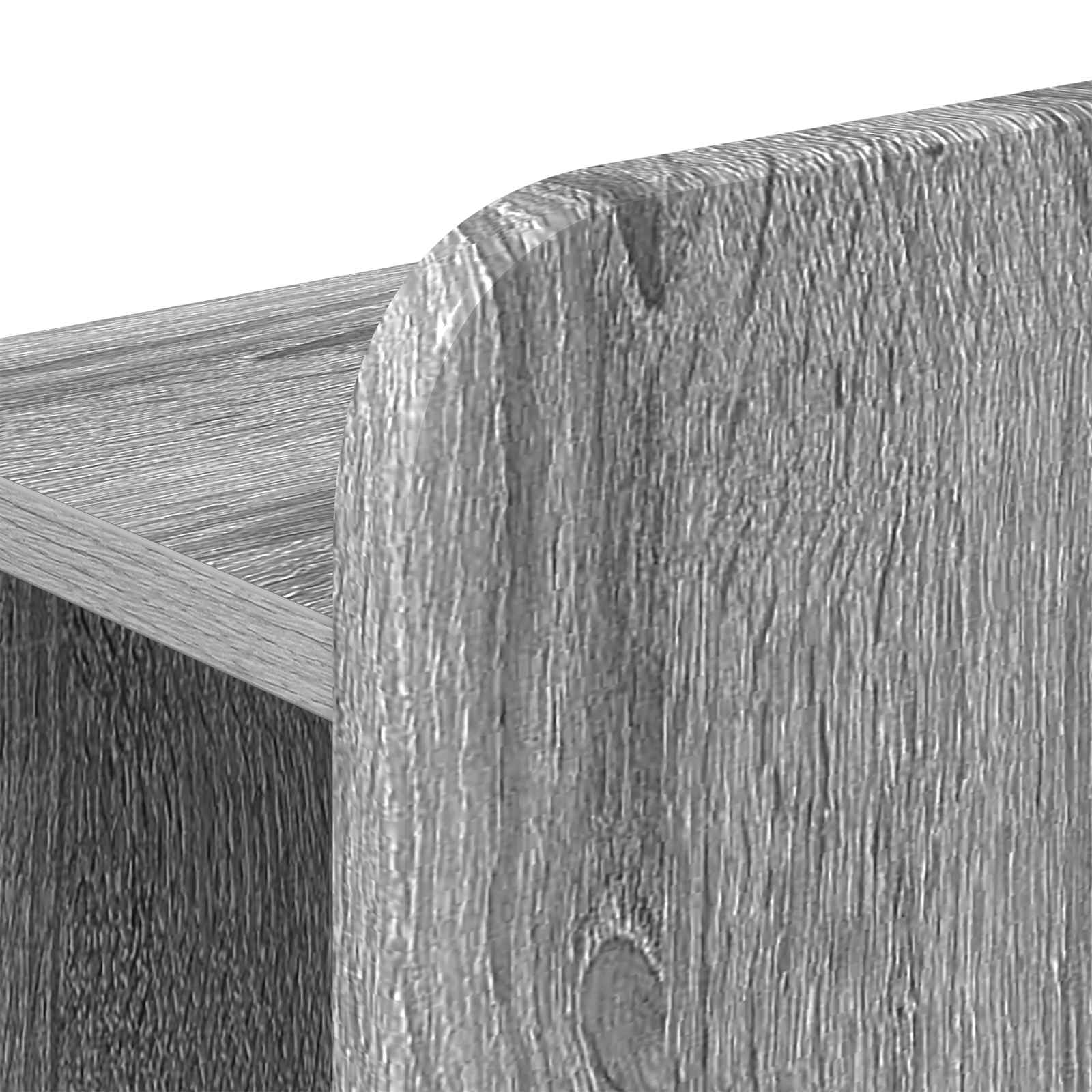 vidaXL Bed Frame with Storage Grey Sonoma 120 x 190 cm Engineered Wood 6