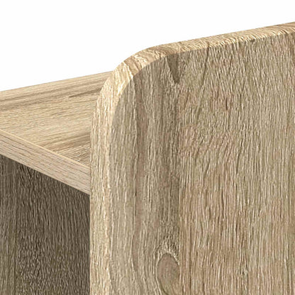 vidaXL Bed Frame with Storage Sonoma Oak 150 x 200 cm Engineered Wood 6