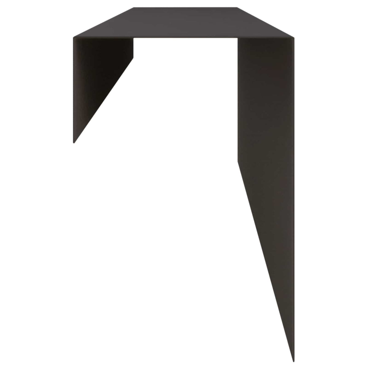 Garden Cover Profile 100 x 10 x 15 cm Steel 2 pcs Black