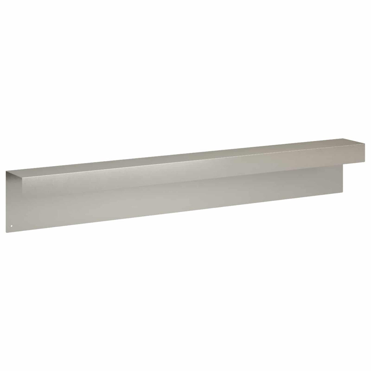 vidaXL Garden Cover Profile 10 pcs 100 x 10 x 15 cm Stainless Steel 5