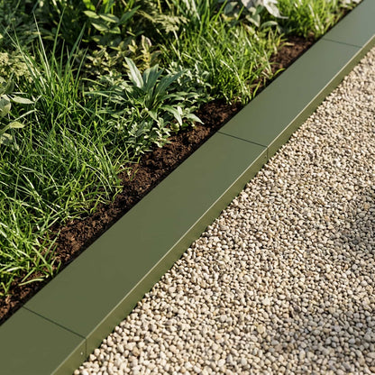 Garden Cover Profile Steel Olive green