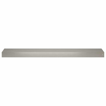 vidaXL Garden Cover Profile 10 pcs 100 x 20 x 5 cm Stainless Steel 3