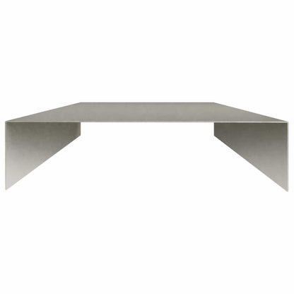 vidaXL Garden Cover Profile 10 pcs 100 x 20 x 5 cm Stainless Steel 4
