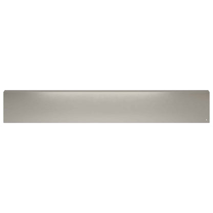 vidaXL Garden Cover Profile 10 pcs 100 x 5 x 15 cm Stainless Steel 3