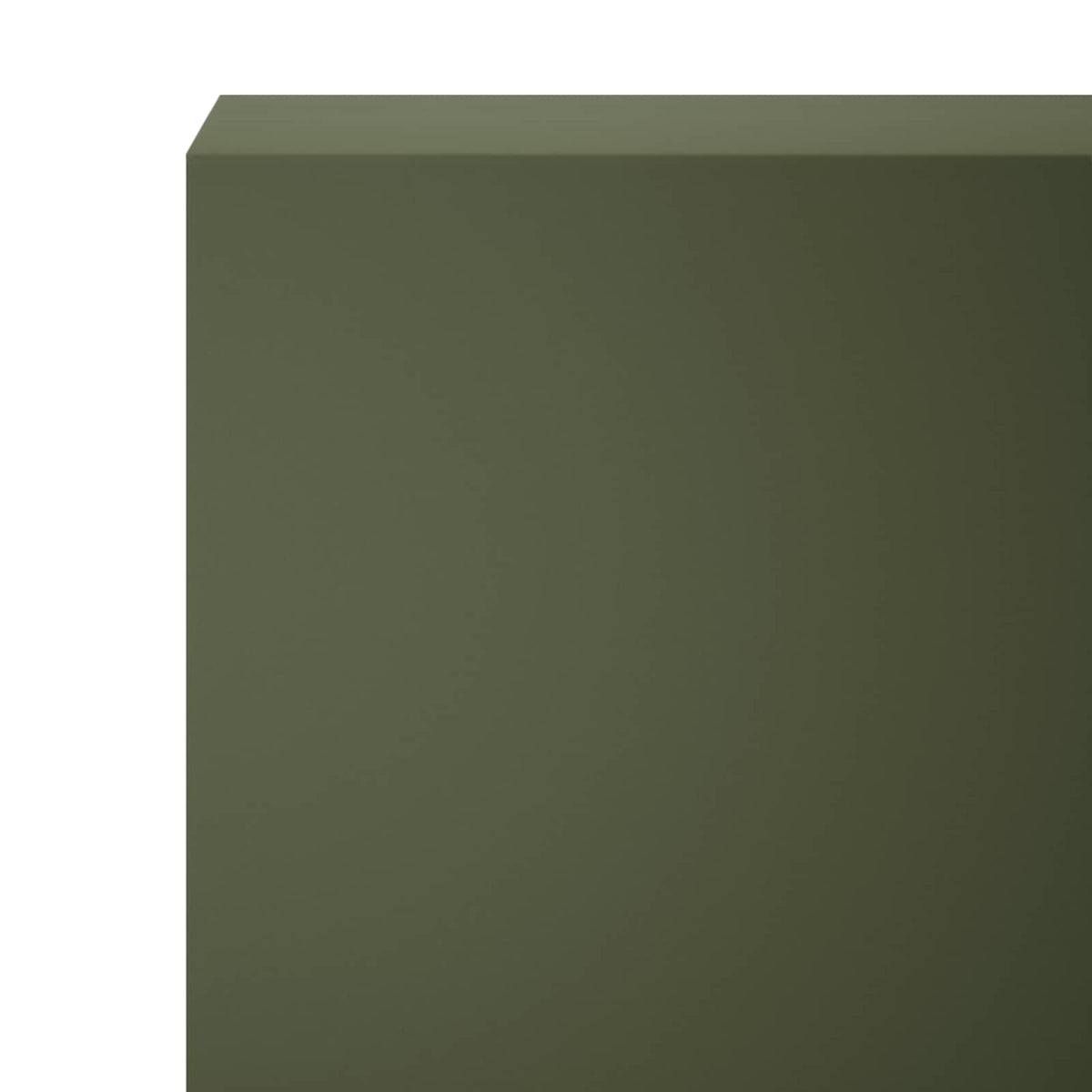 vidaXL Garden Cover Profile 10 pcs 100 x 20 x 15 cm Steel Olive Green 6
