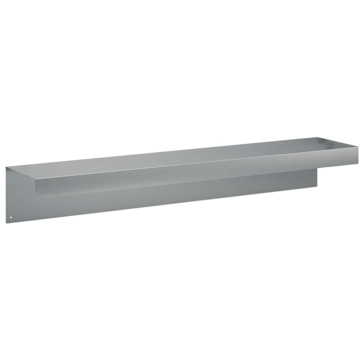 vidaXL Garden Cover Profile 10 pcs 100 x 20 x 15 cm Galvanised Steel 5