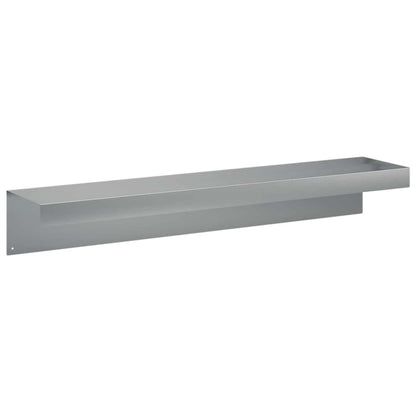 vidaXL Garden Cover Profile 10 pcs 100 x 20 x 15 cm Galvanised Steel 5