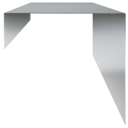 vidaXL Garden Cover Profile 10 pcs 100 x 20 x 15 cm Galvanised Steel 4
